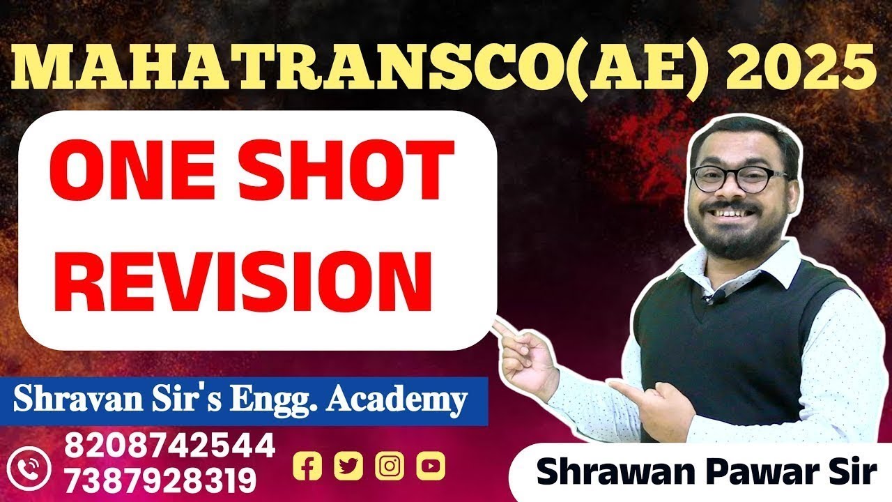 LECTURE-6 CPM & PERT ONE SHOT REVISION  FOR MAHATRANSCO & CIDCO BY SHRAWAN PAWAR SIR