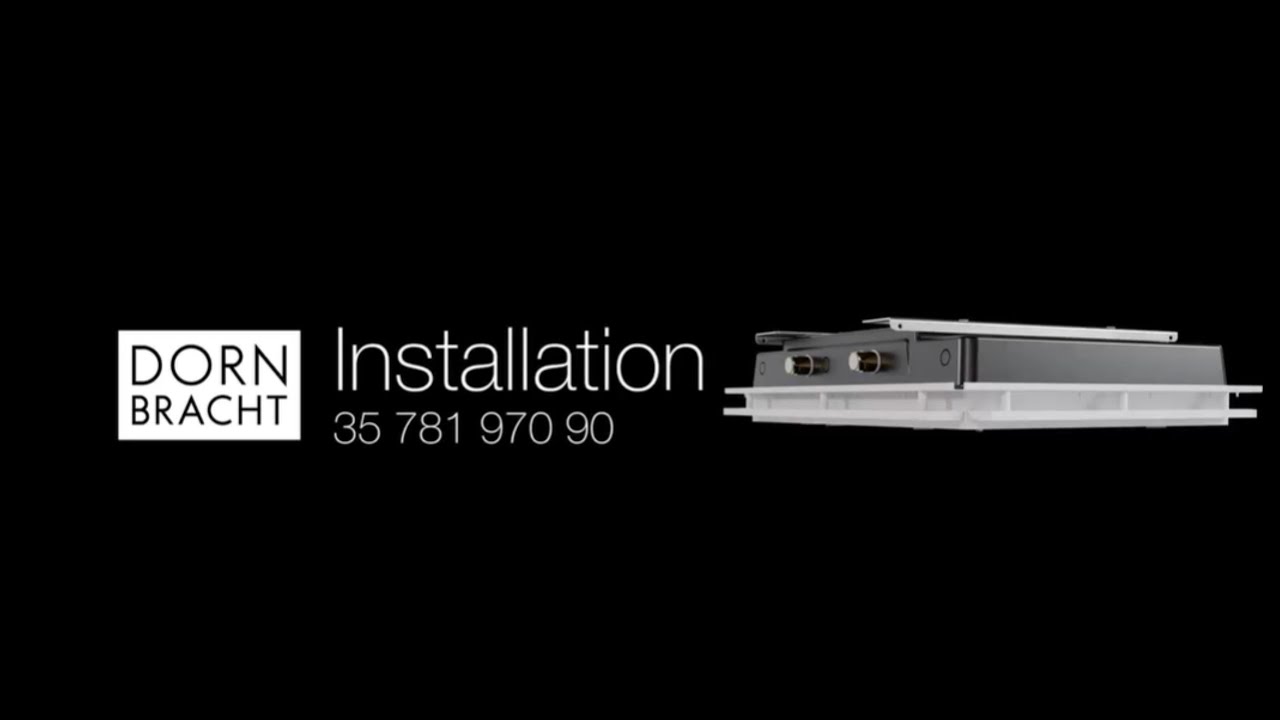 Installation SERENITY SKY+ Concealed ceiling installation box with light  | Dornbracht