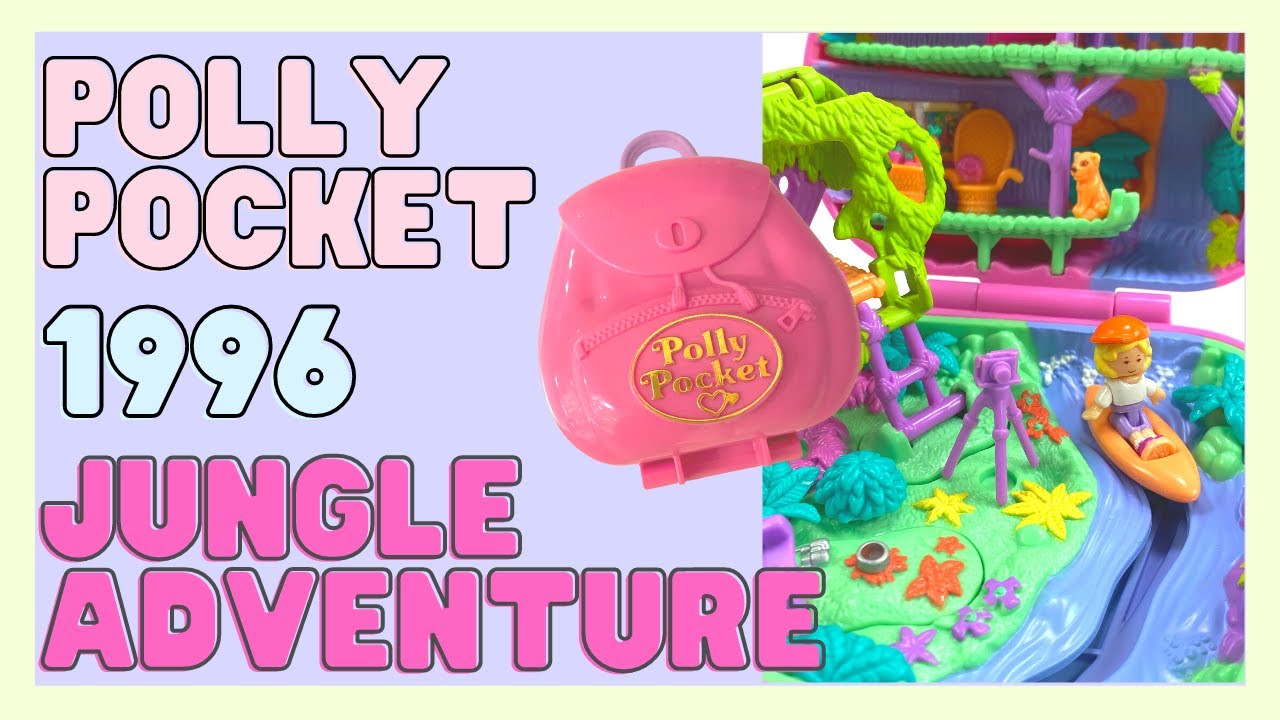 TOY TOUR: 1996 Jungle Adventure [Vacation Fun] | Vintage Polly Pocket Collection