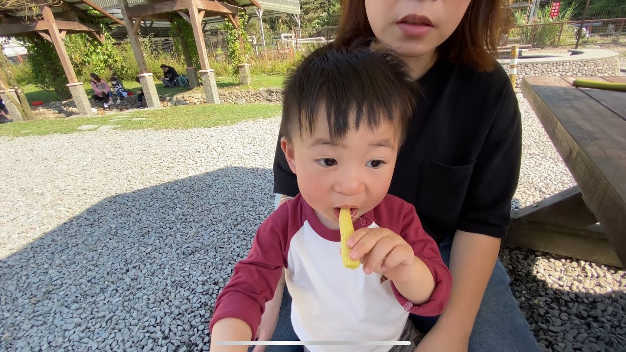 120元溫泉蛋+玉米筍Bubu吃到翻！！宜蘭親子景點清水地熱好玩嗎？！