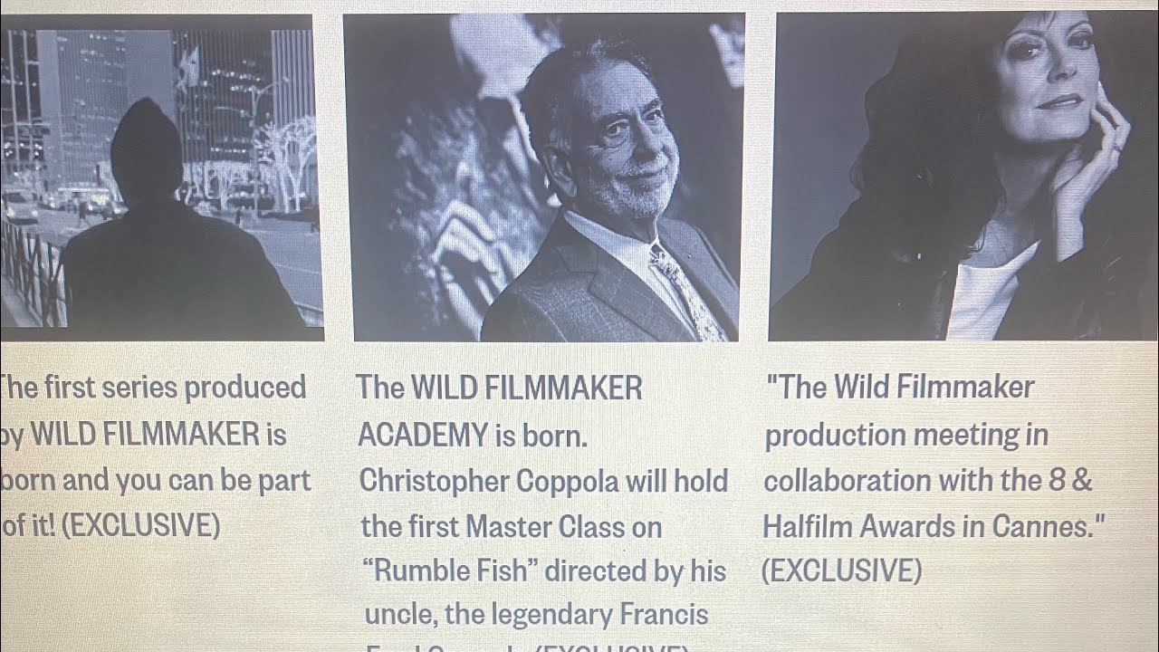 Wild Filmmaker Magazine- Walking With God