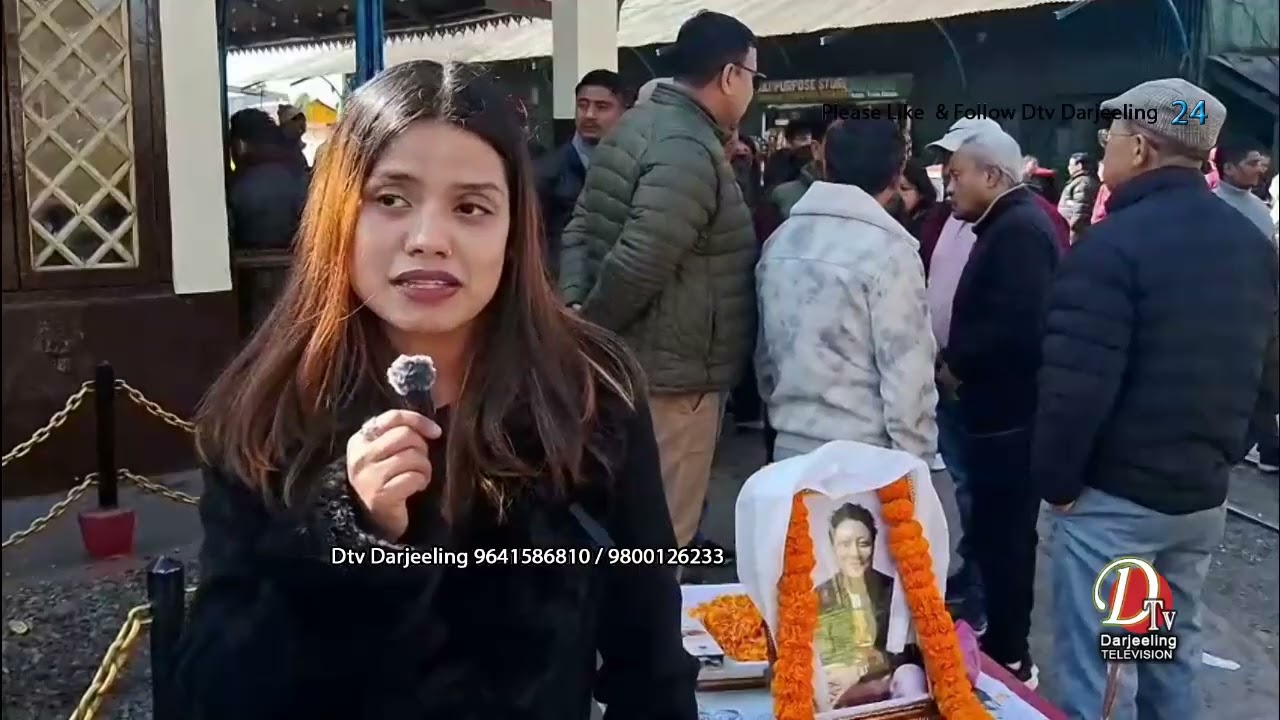 फ्यानहरूको आँसुबीच प्रशान्त तामाङको पार्थिव शरीर बागडोग्रा ,तिनधारे , सुनादह हुँदै  दार्जिलिङ लगियो