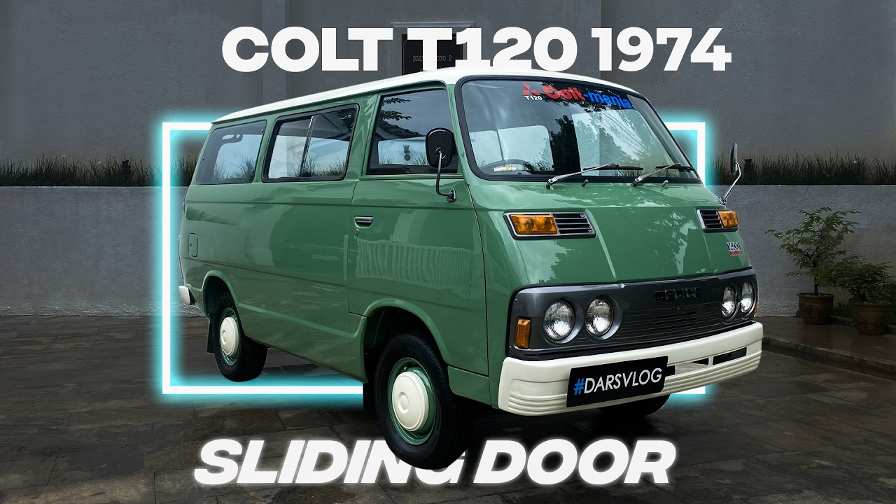 MODIFIKASI RESTORASI LEGEND - Mitsubishi Colt Sliding Door T120 1974 ‼️ #DARSVLOG