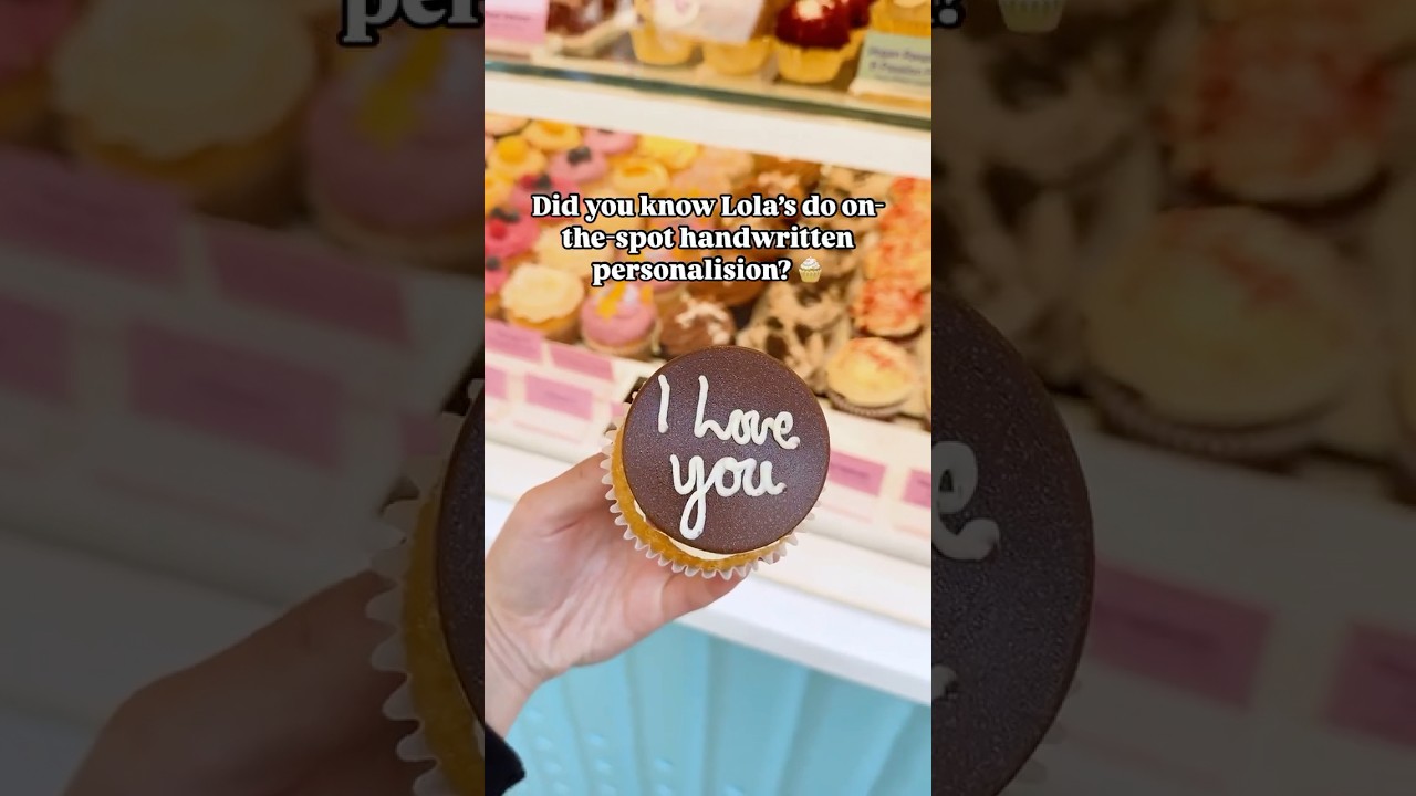 Need a personalised gift last minute?! 🧁✨