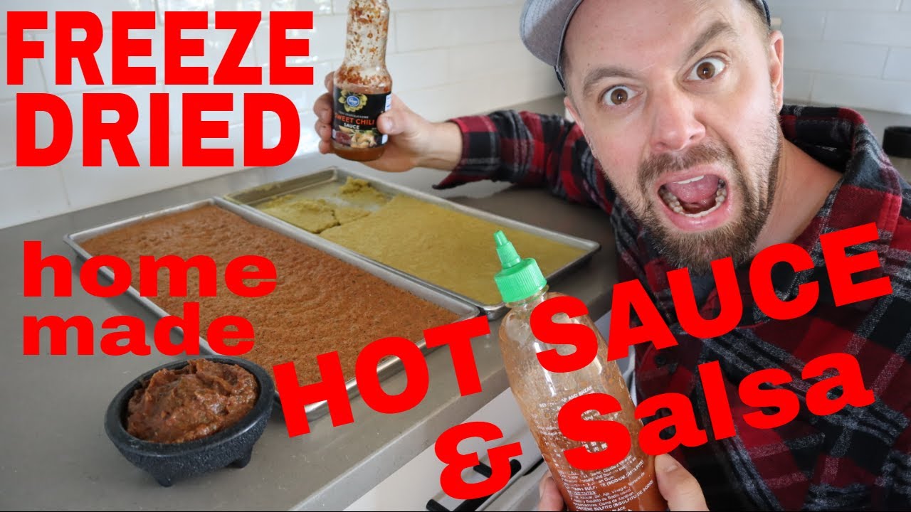 СУБЛИМИРОВАННАЯ сальса, сублимированный острый соус с рецептами! #freezedriedsalsa
