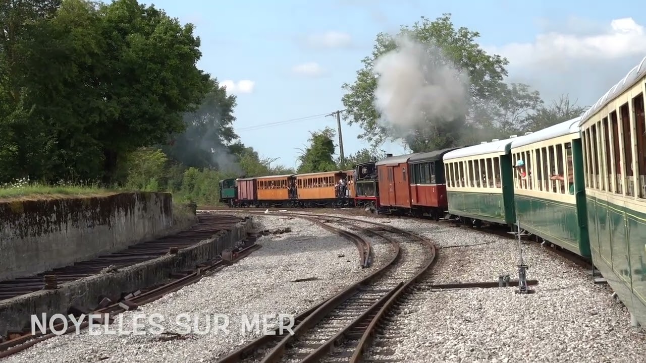 The Local Steam Railway at the Somme Estuary