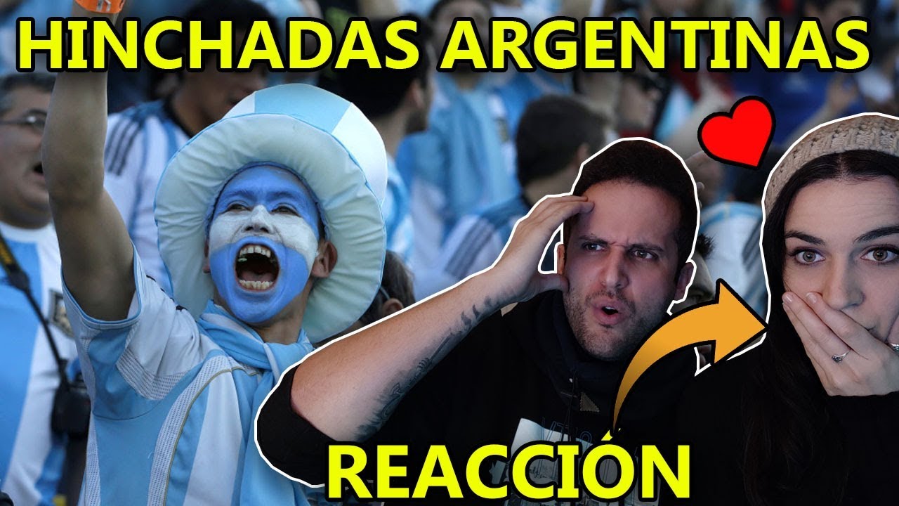 MI AMIGA REACCIONA A HINCHADAS ARGENTINAS | Parte 2