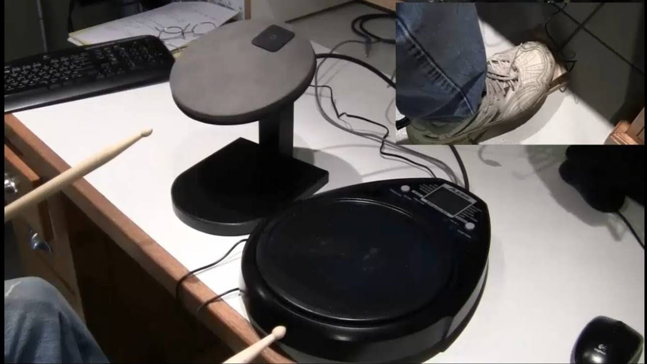 Build a Kick/Hi-Hat Pedal and Cymbal for the Alesis E-Percussion Pad