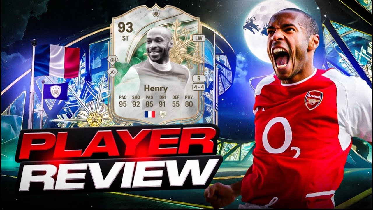 Обзор игрока Генри из команды Winter Wildcards (93) - EA FC 26 Ultimate Team