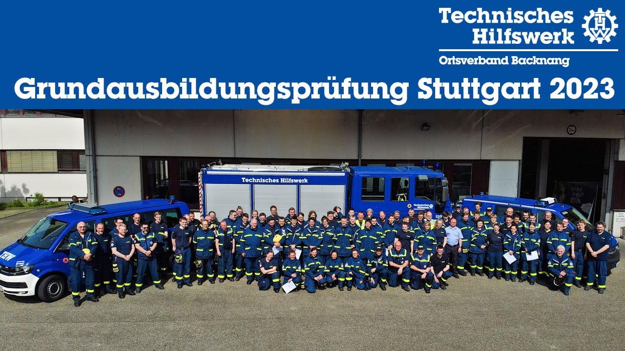 Grundausbildungsprüfung Regionalstelle Stuttgart - Mai 2023