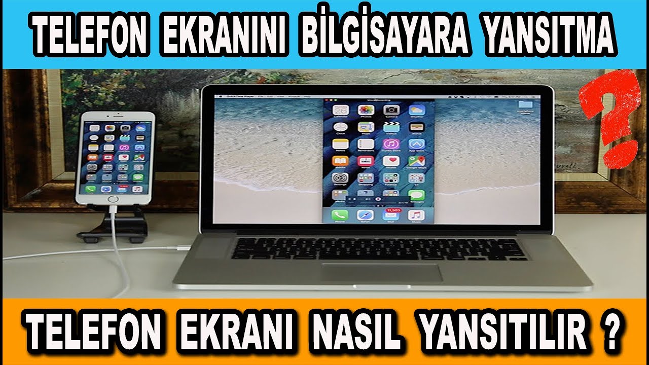 Programsız Telefon Ekranını Bilgisayara Yansıtma !