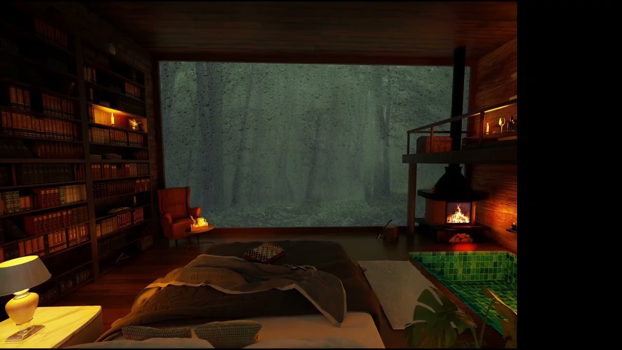 Forest Shelter | Relaxing AI Visual Test