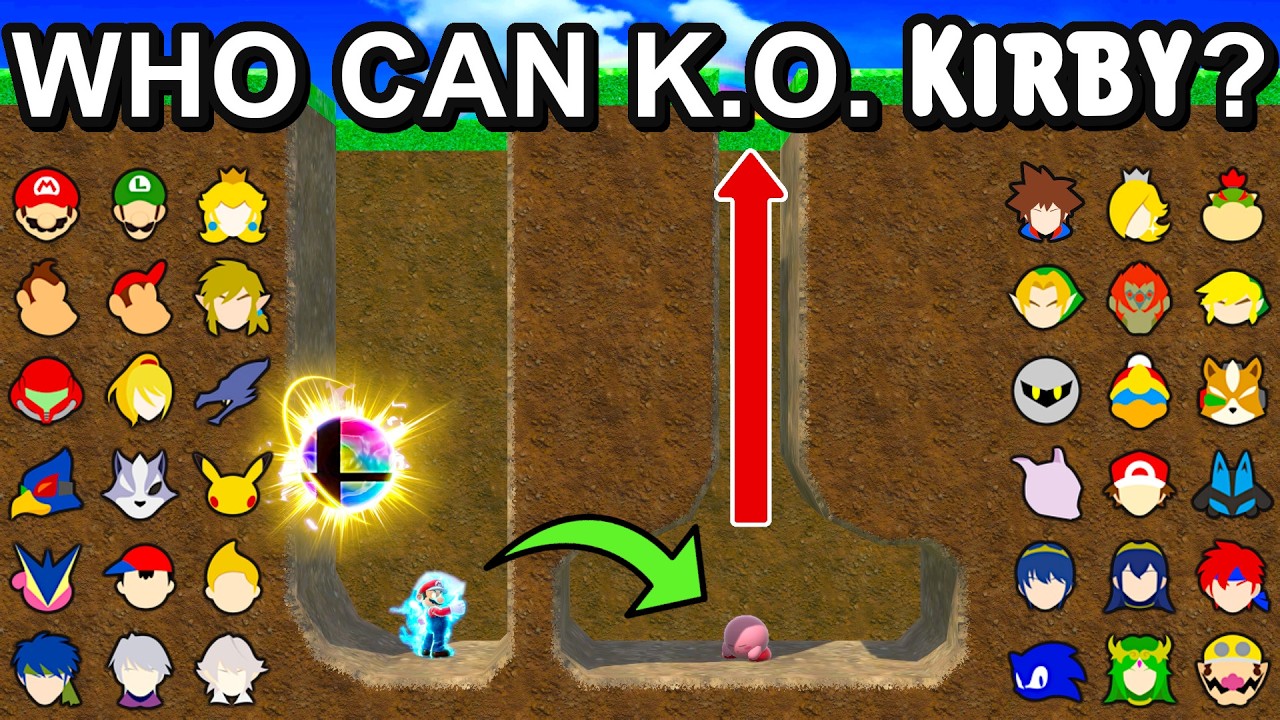 Which Final Smash Can K.O. Kirby From The Underground ? - Super Smash Bros. Ultimate