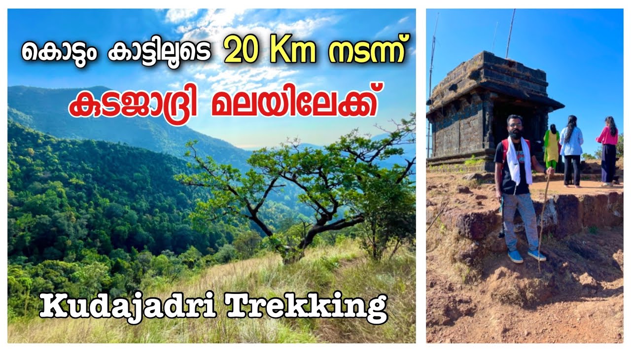 Kudajadri Trekking | 20 Km കാട്ടിലൂടെ നടന്ന് കുടജാദ്രിയിലേക്ക്