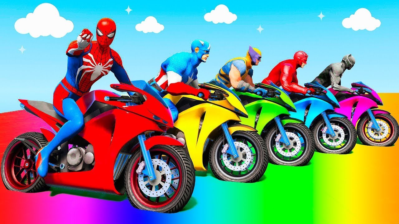 الرجل العنكبوت انقاذ باتمان Spider-Man Rescue batman vs iron man vs venom funny Game GTA 5 superhero