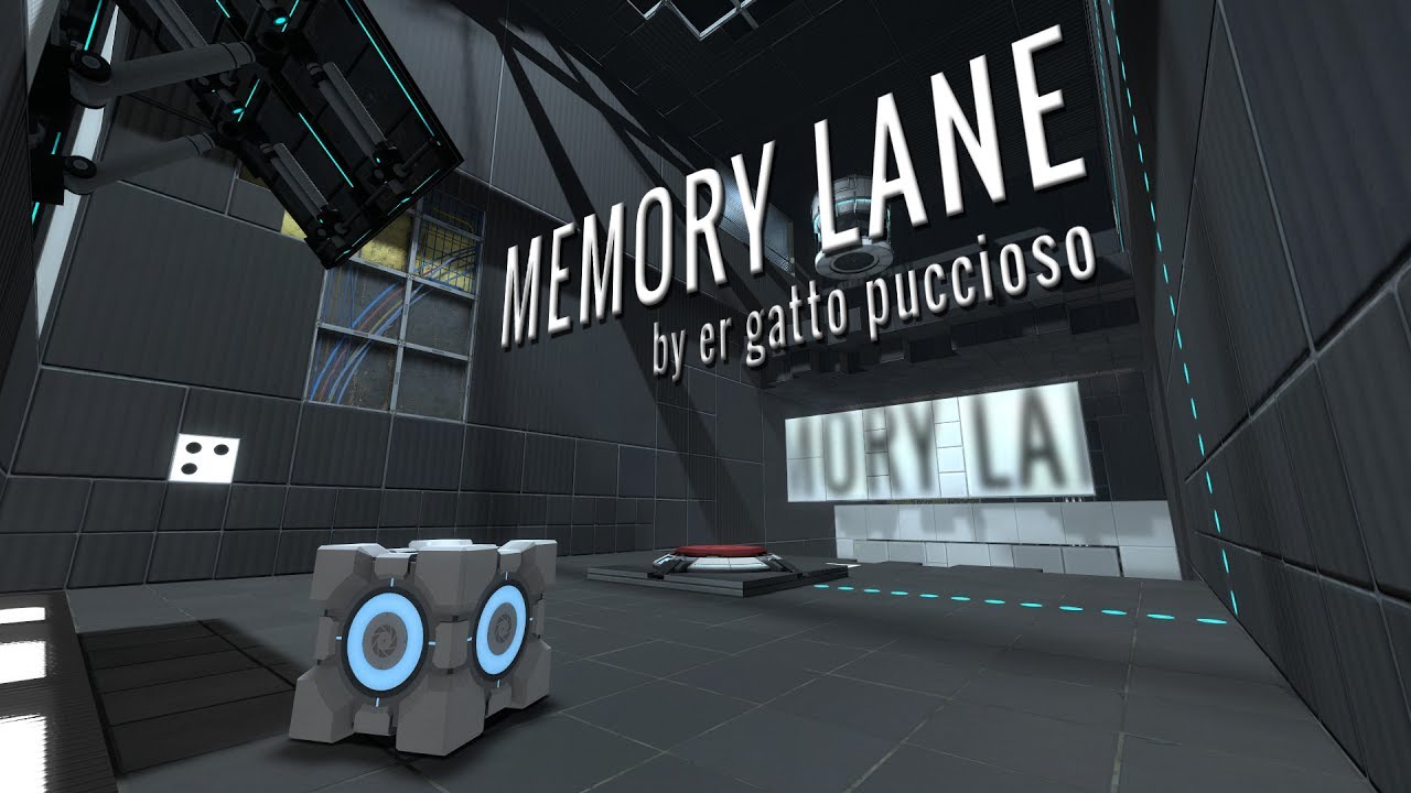 Portal 2 workshop map - Memory Lane by er gatto puccioso