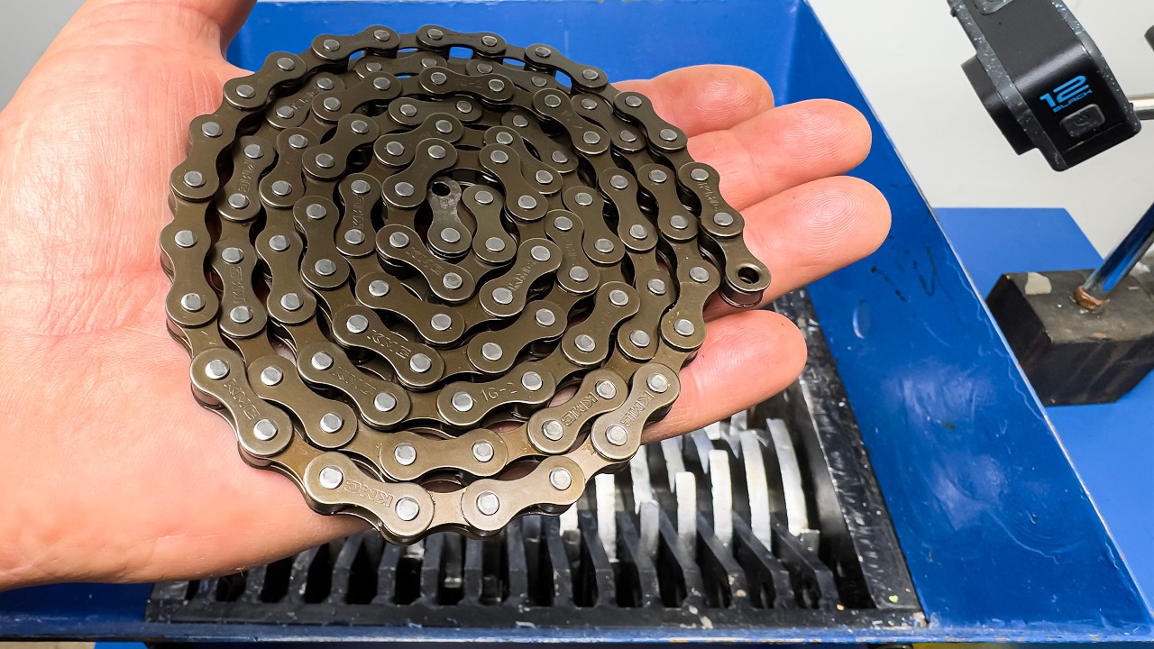 Shredding BIKE CHAIN!