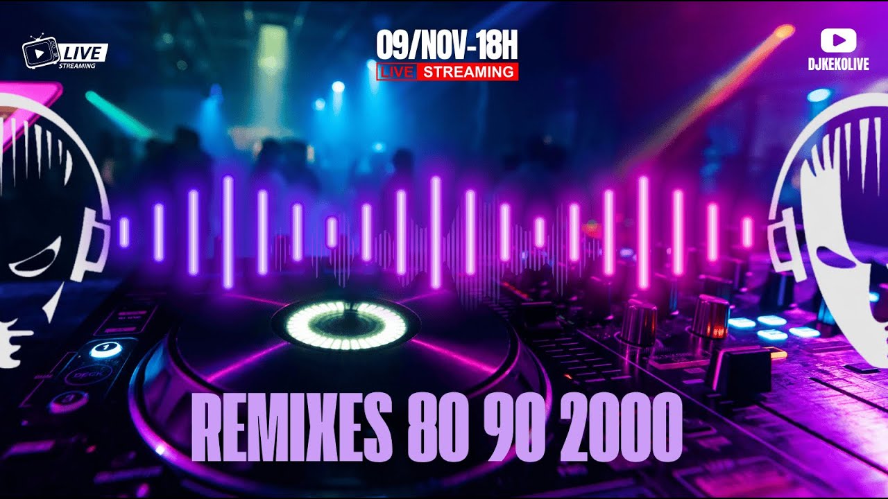 #livedj 🎧 Remixes 80s 90s & 2000s #djkeko #aovivo #domingo