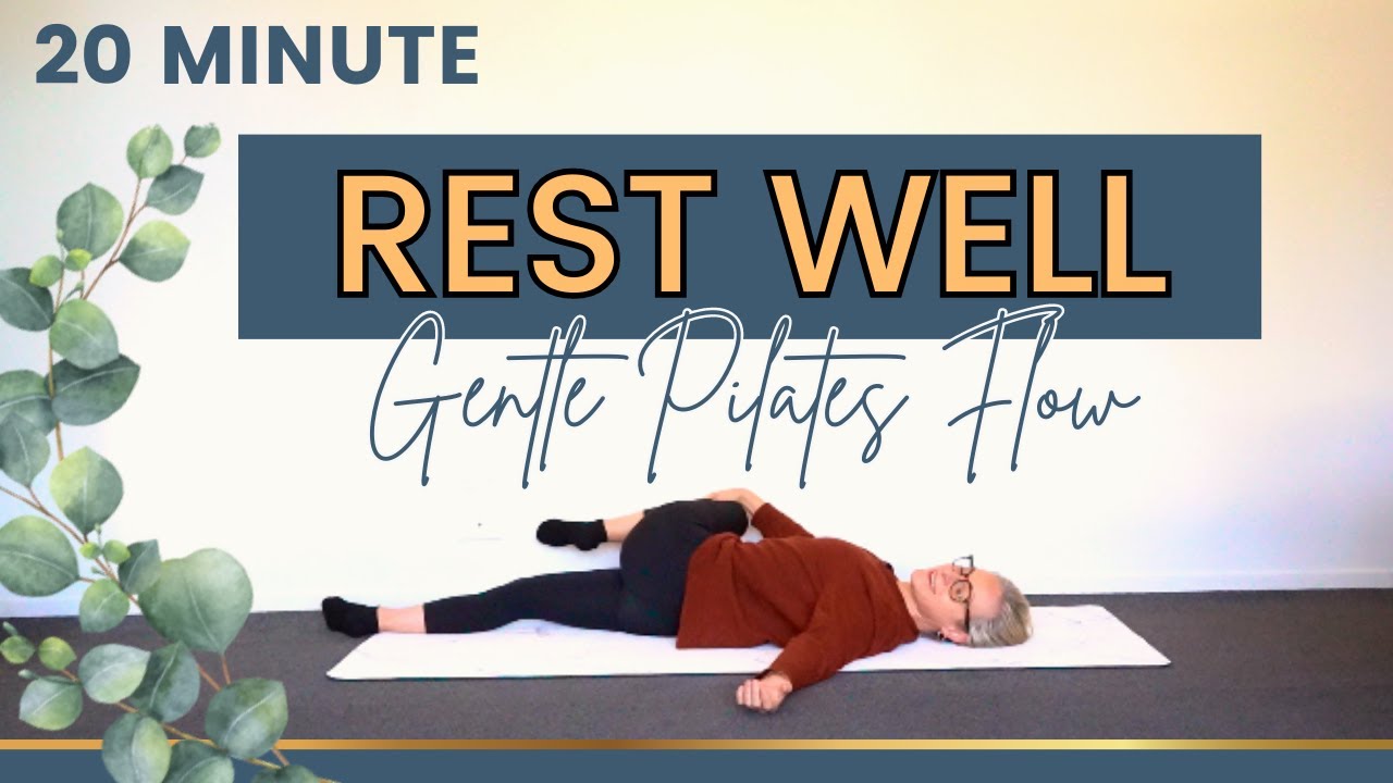 20 MIN REST WELL PILATES FLOW WORKOUT || Calm and Gentle