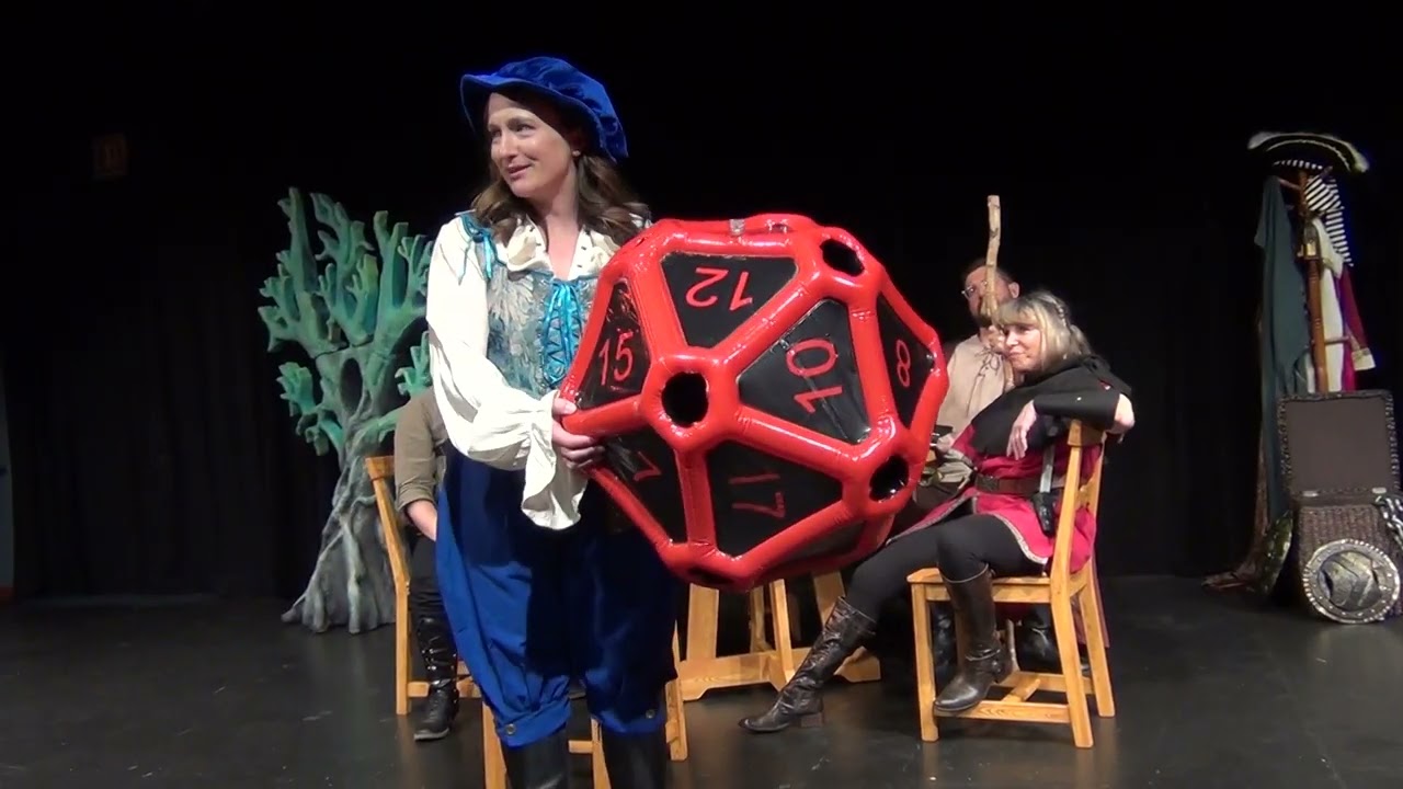 Video 1/6 Improvised Dungeons & Dragons - Show 3 Sat. 4.5.25 🧙 🐉 🔥 🗡️ SynergyTheater.com