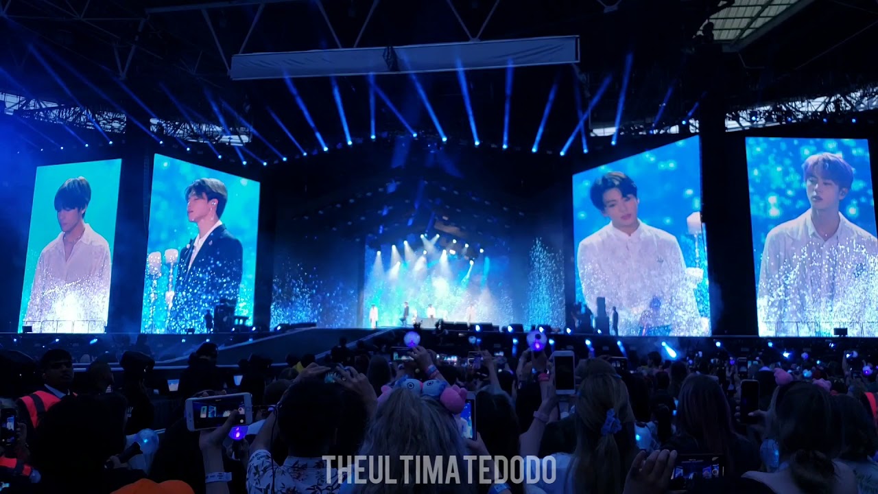190601 The Truth Untold @ BTS 방탄소년단 Speak Yourself Tour Wembley Stadium London UK Concert Fancam