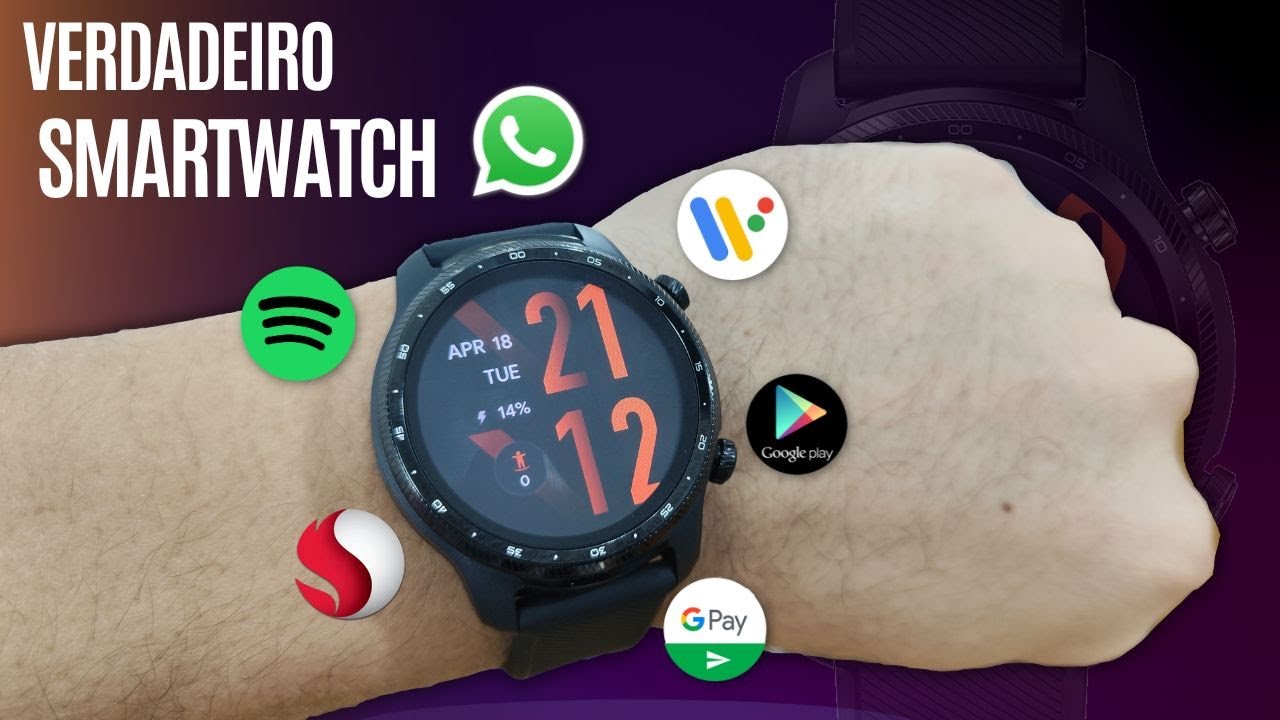 SMARTWATCH DE VERDADE - TICWATCH 3 PRO ULTRA GPS, O MAIS COMPLETO DA CATEGORIA.