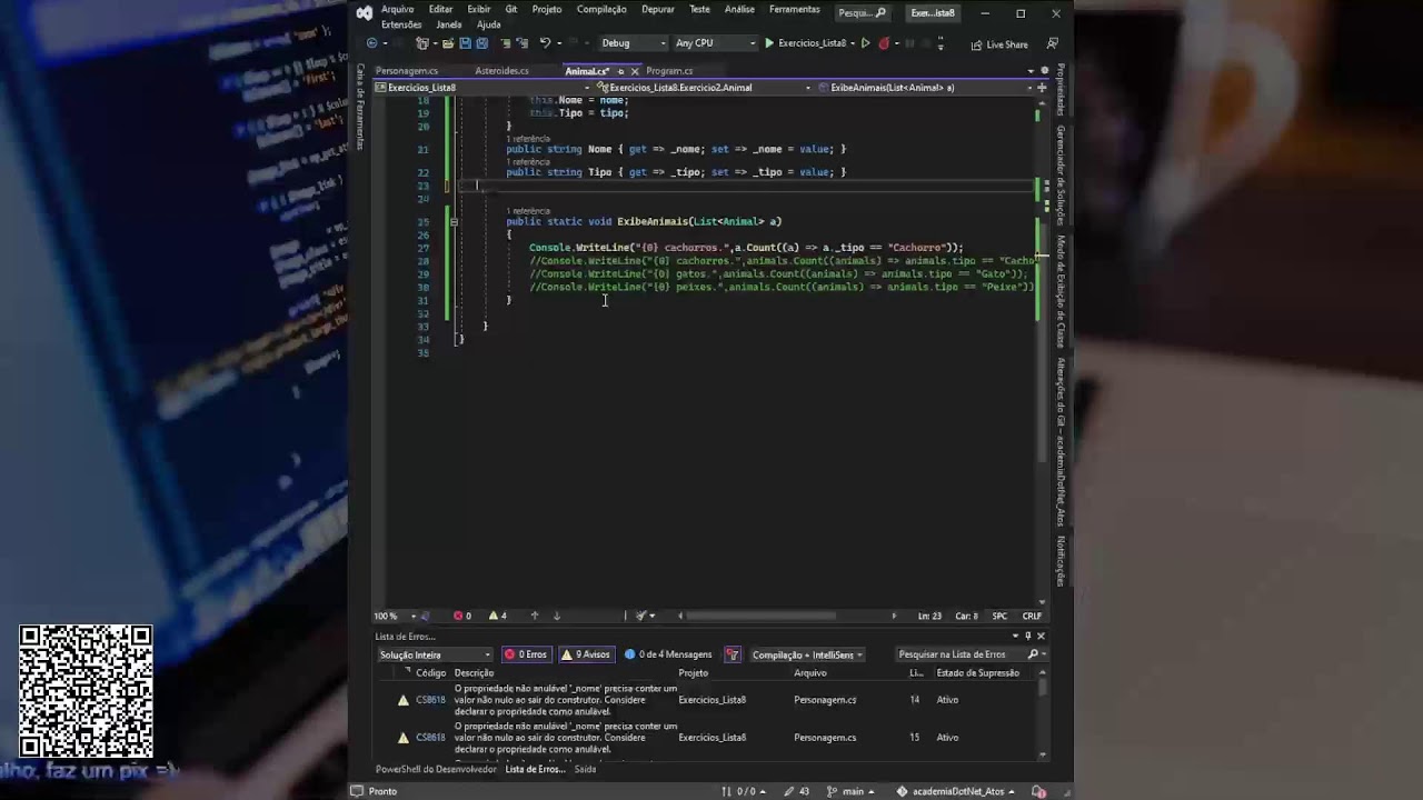 .NET C# para iniciantes. &Eacute; mais f&aacute;cil que voc&ecirc; imagina! Bora codar!