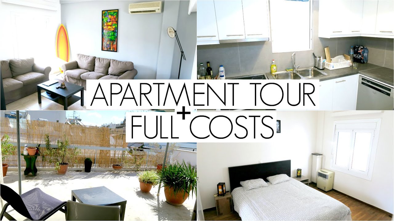 MY FULL APARTMENT TOUR IN GREECE: Affordable & Stylish