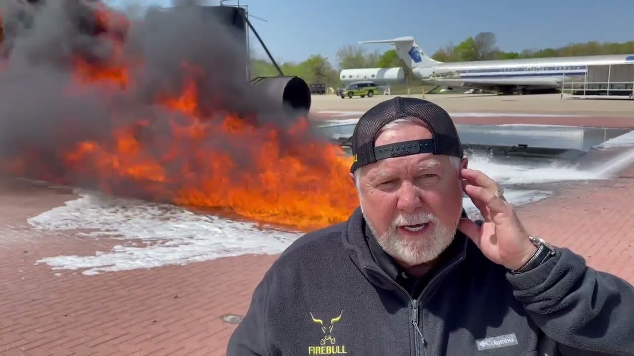 FIREBULL Fluorine Free Three Dimensional Fire Test DFW