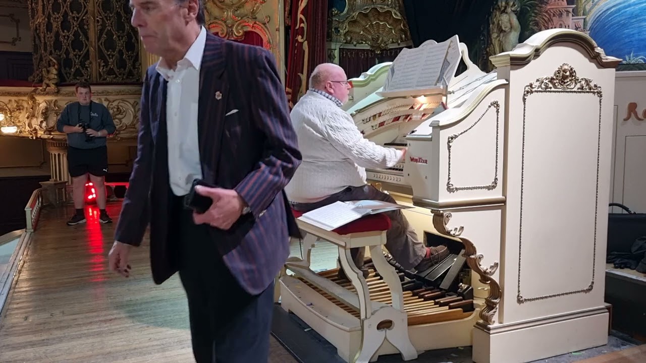 My 60th birthday present. The Blackpool Tower Wurlitzer Experience