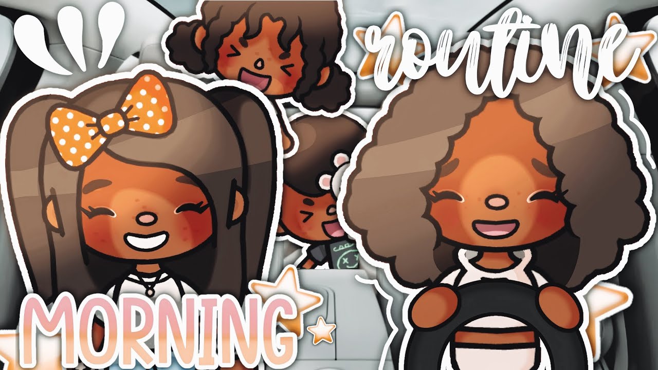 🌤 | Notre *MORNING ROUTINE* 💝 Au États-Unis! 🌎🏡 | Toca Boca World Roleplay! 💓