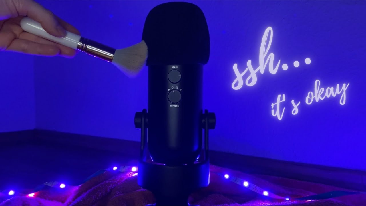 ASMR - Repeating „ssh“ „it‘s okay“ „you are not alone“