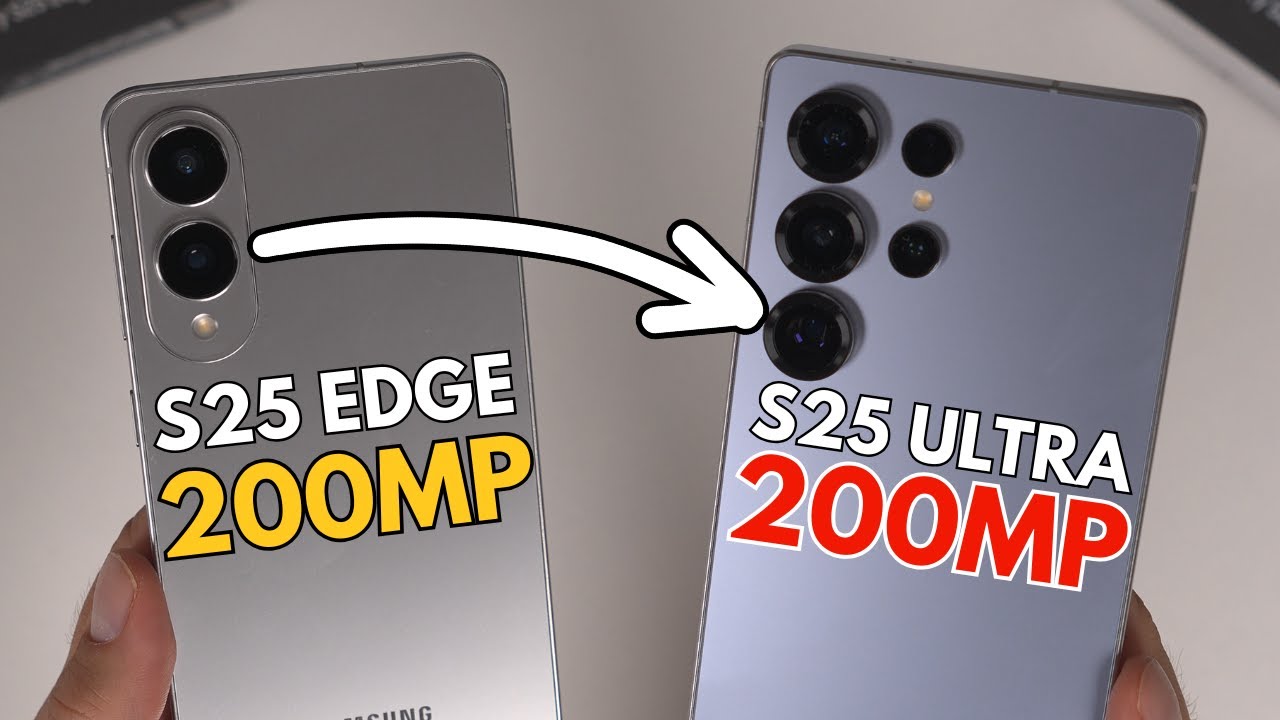 S25 Ultra vs S25 Edge - YOU WON'T BELIEVE THIS!