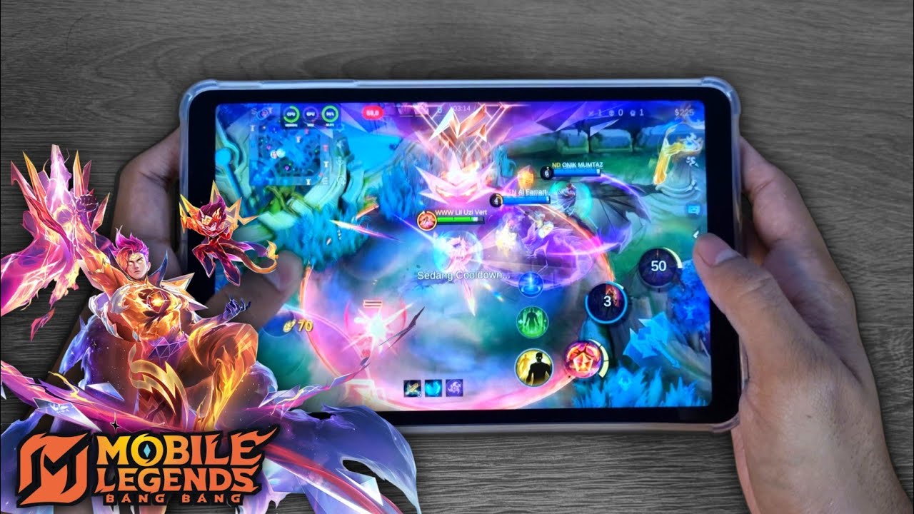 PEFORMA RATA KANAN!! - Tes Main Mobile Legends Di Advan Tab V8