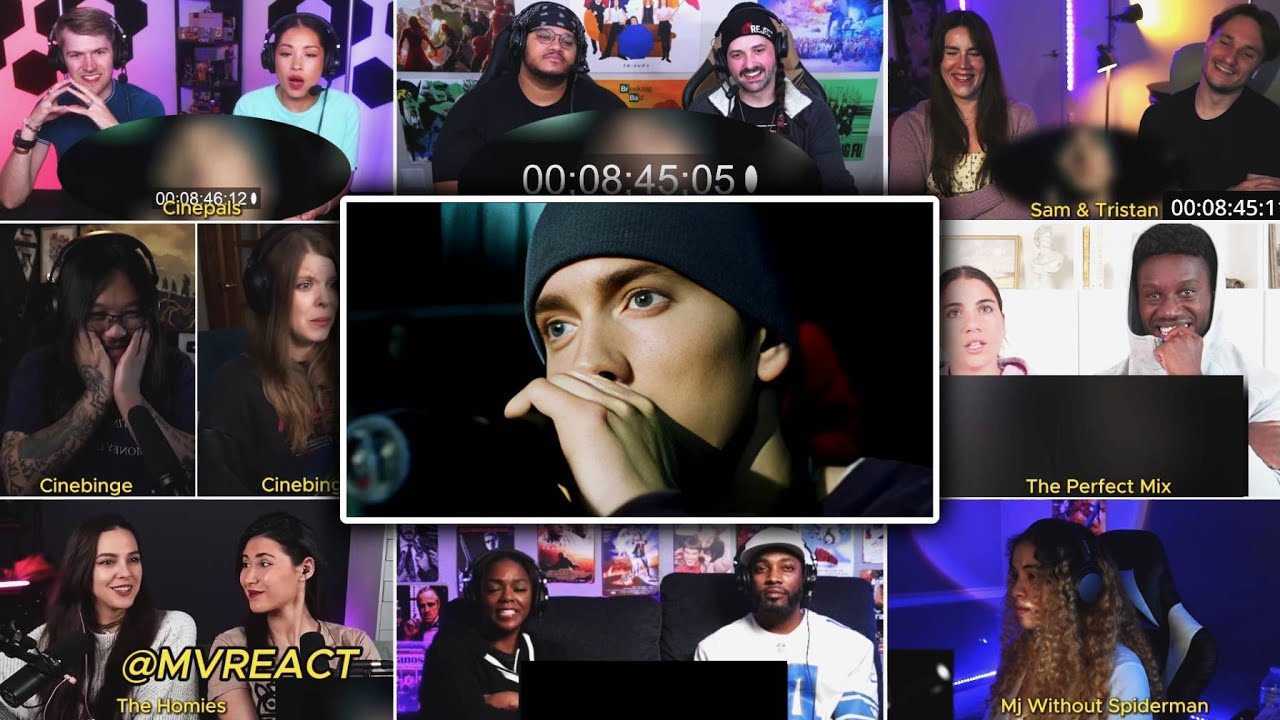 Rabbit&rsquo;s vs Lil&rsquo; Tic scene | 8 Mile Reaction Mashup