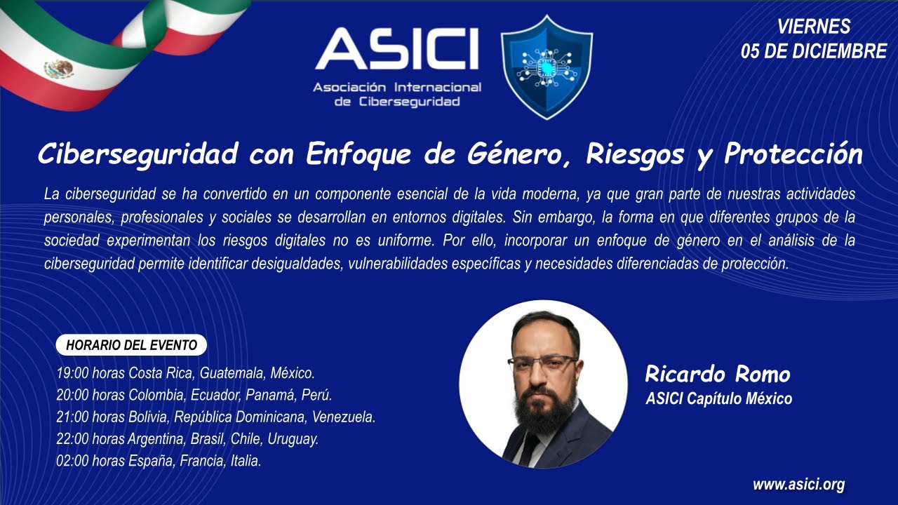 Ciberseguridad con Enfoque de Género, Riesgos y Protección