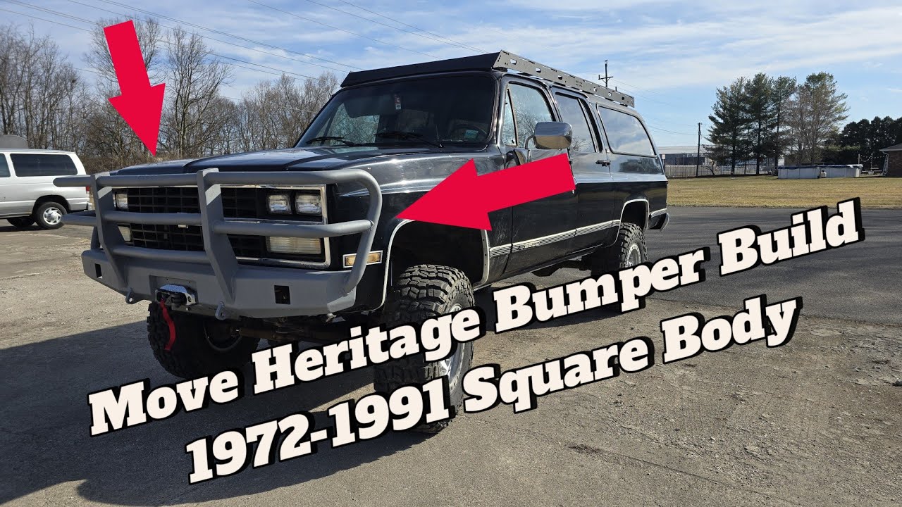 MOVE Bumpers Heritage Build - Most Aggressive Square Body Bumper Available