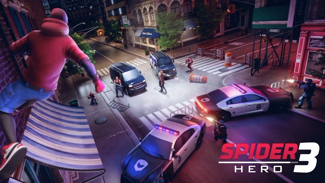 can I save the city from gangsters (Spider fighter 3)