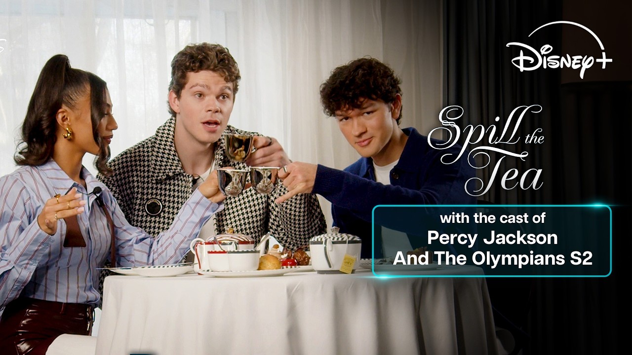 Spill The Tea With The Cast of Percy Jackson and The Olympians | Disney+ UK