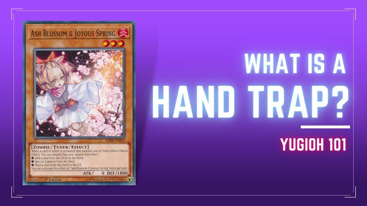 What is a HAND TRAP and how does it work? | YUGIOH 101