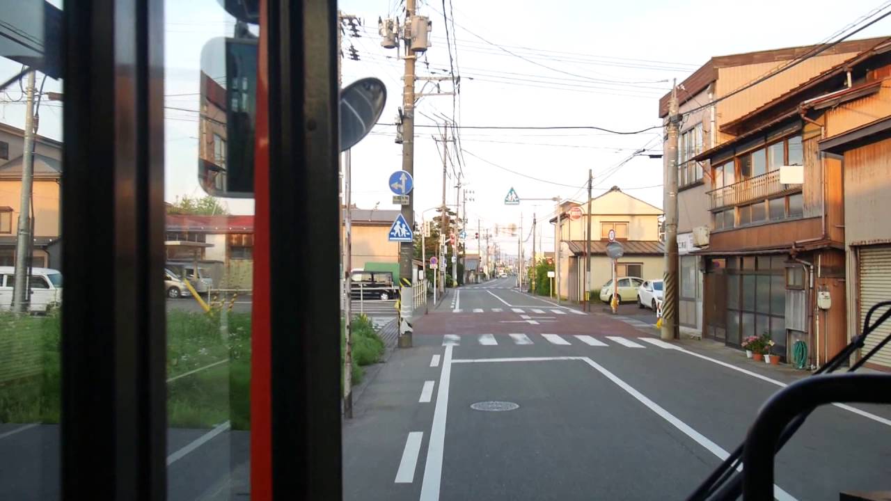 【前面展望】潟東営業所～白根桜町～青山【新潟交通・Ｗ70系統】