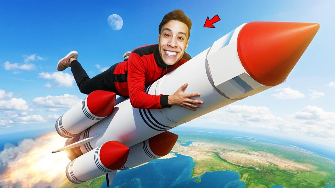 رجعت بصاروخ زجاجة المية الأقوى… وانطلقت بيه للفضاء! 🔥🚀 | Basement To The Sky