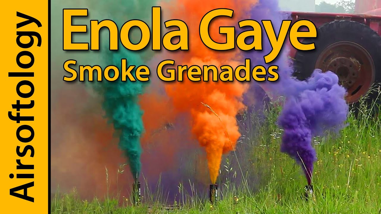 Enola Gaye Smoke Grenades | Make Your Own Cover | Airsoftology