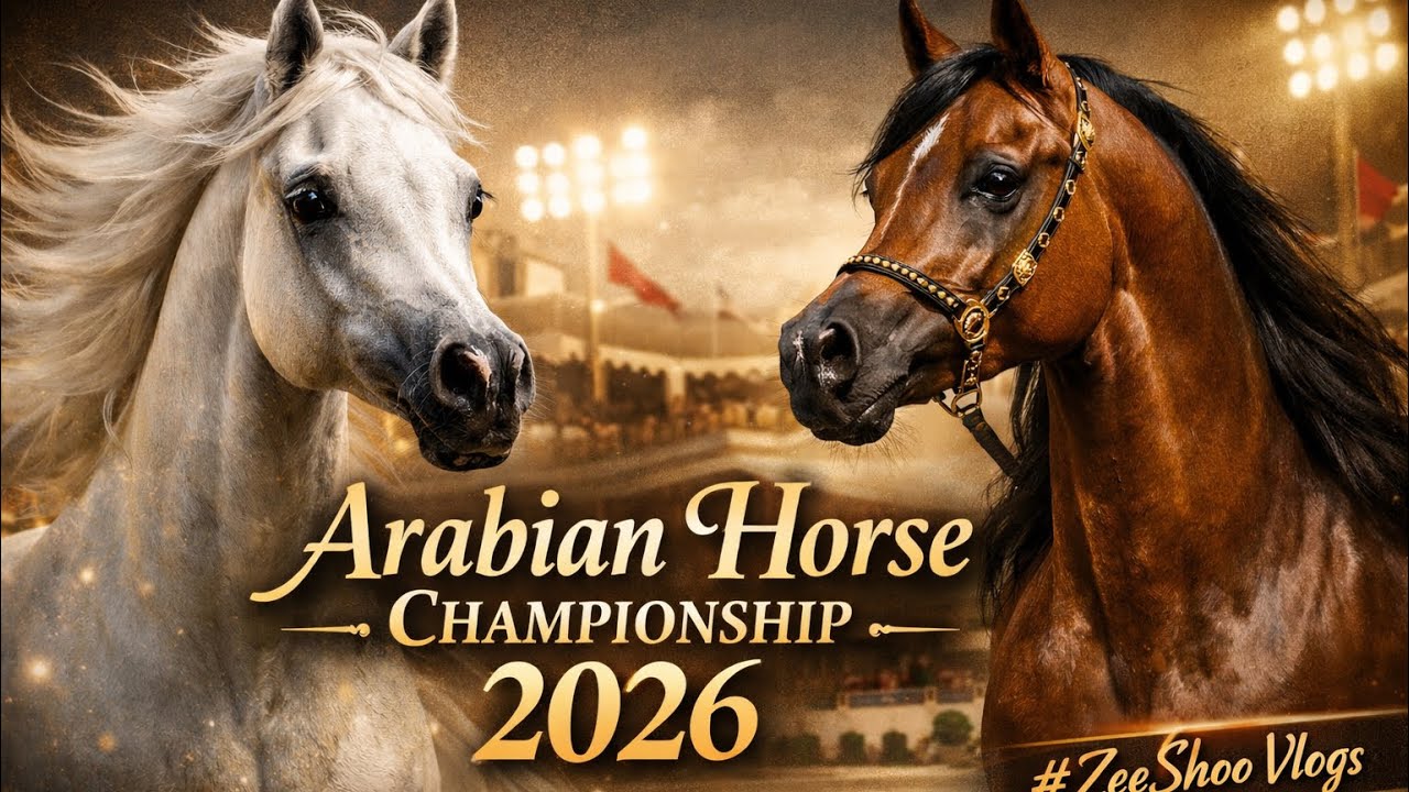 Arabian Horse Championship 2025 | Royal Horses & Elite Beauty 🐎 | ZeeShoo Vlogs