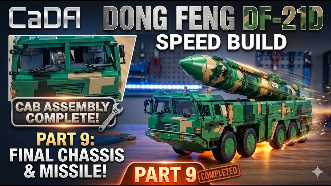CaDa Dongfeng-21D C56031W SpeedBuild - Part 9