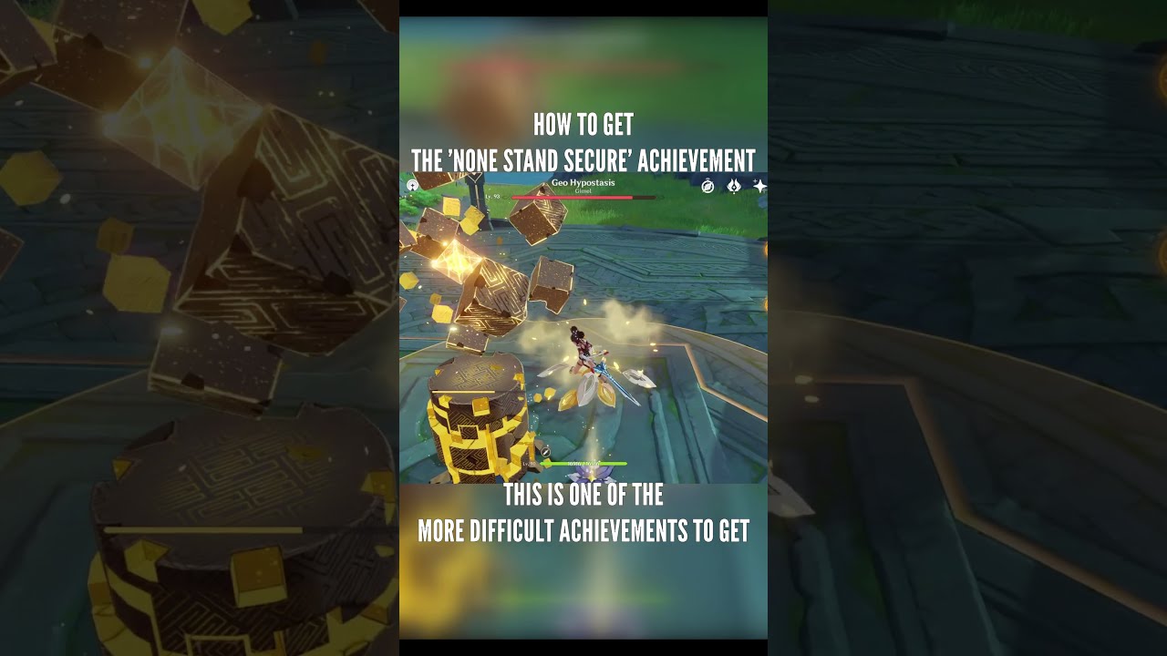 How to Get 'None Stand Secure' Hidden Achievement | Genshin Impact | Shorts