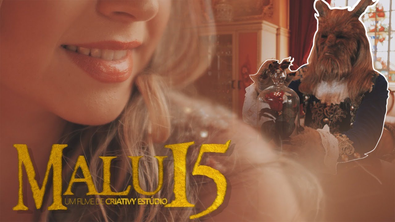 ENSAIO DE 15 NO PALÁCIO ROSA | A BELA E A FERA | FESTA DE 15 ANOS MALU | CRIATIVY ESTÚDIO 4K