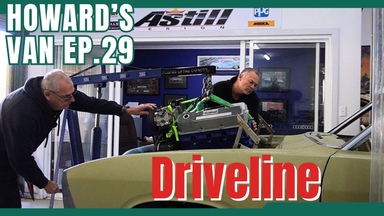 Driveline Trial Fit on XC Falcon Panel Van Restoration | Magnum Force