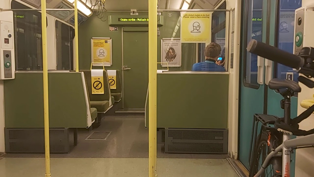 Onboard DART between greystones and bray