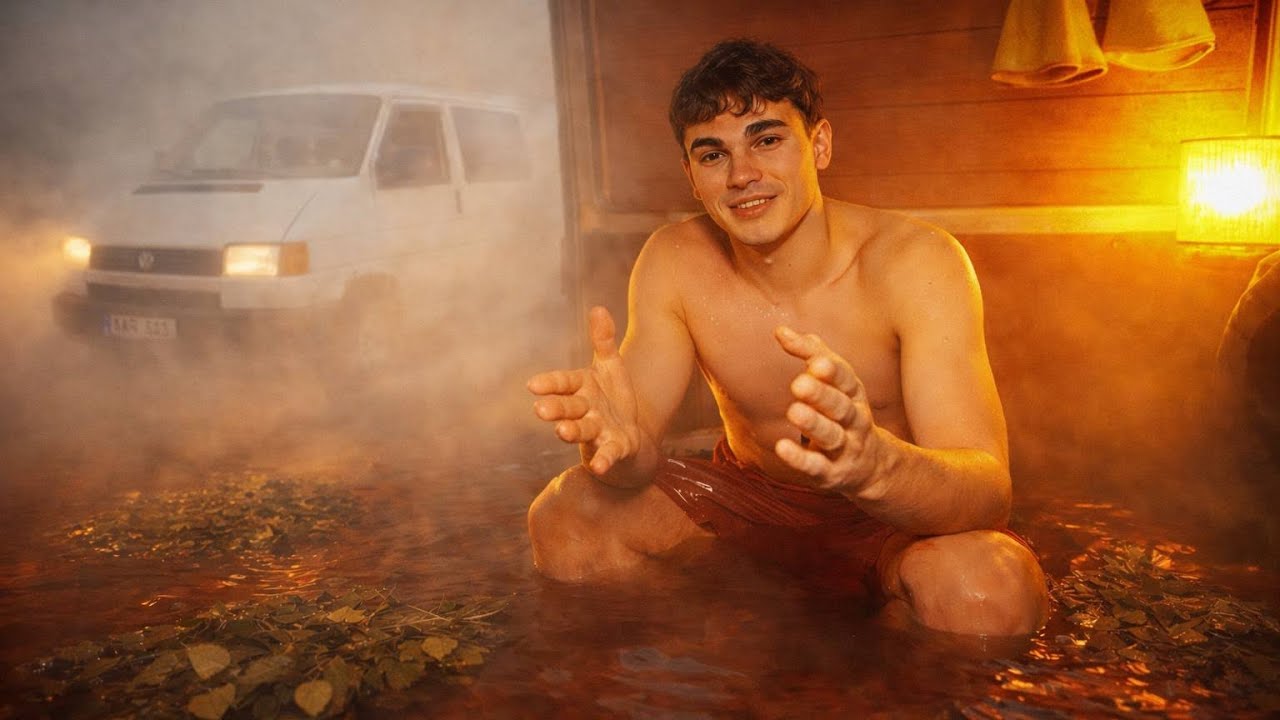 😱 NIMENI NU A MAI FĂCUT ASTA ÎN MOLDOVA… SAUNĂ PE ROȚI 😎